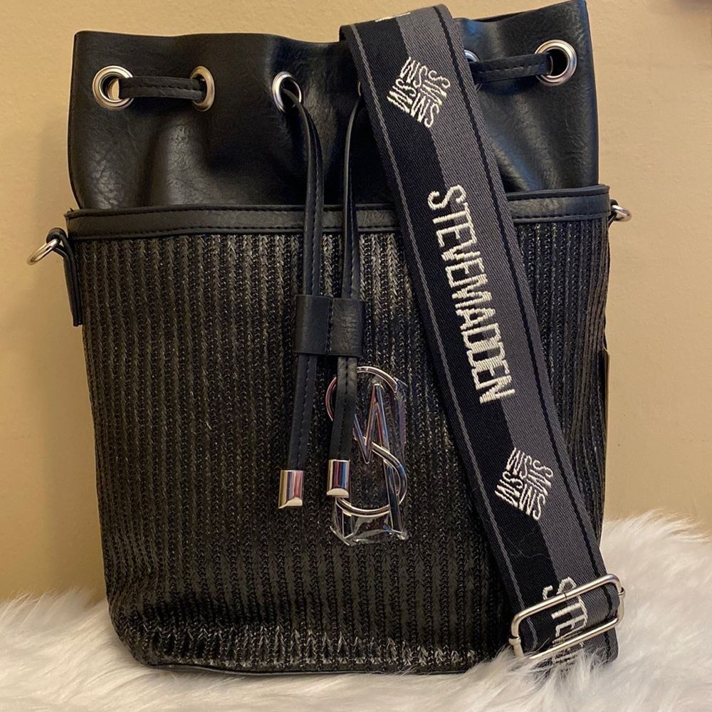 Steve Madden Black Crossbody Bag
